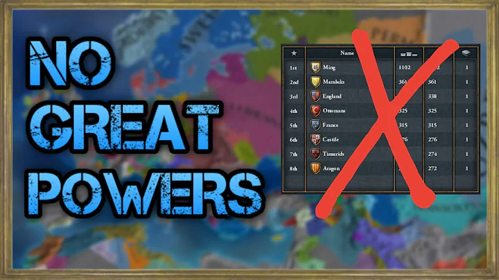 EU4 but None of The 8 Great Powers Exist in 1444 (AI Only Timelapse)