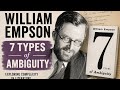 Seven Types of Ambiguity | William Empson | Literary Criticism