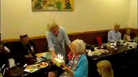 Thelma Stoddard's 100th birthday party