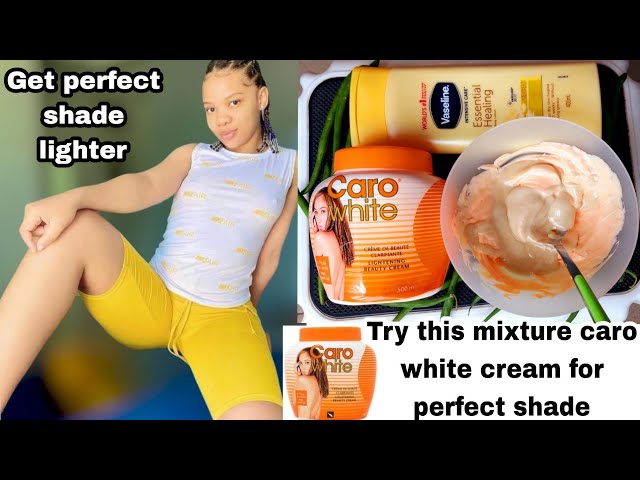 How To Mix Caro White, Safest Way To Use Caro White lotion Without after  Effect