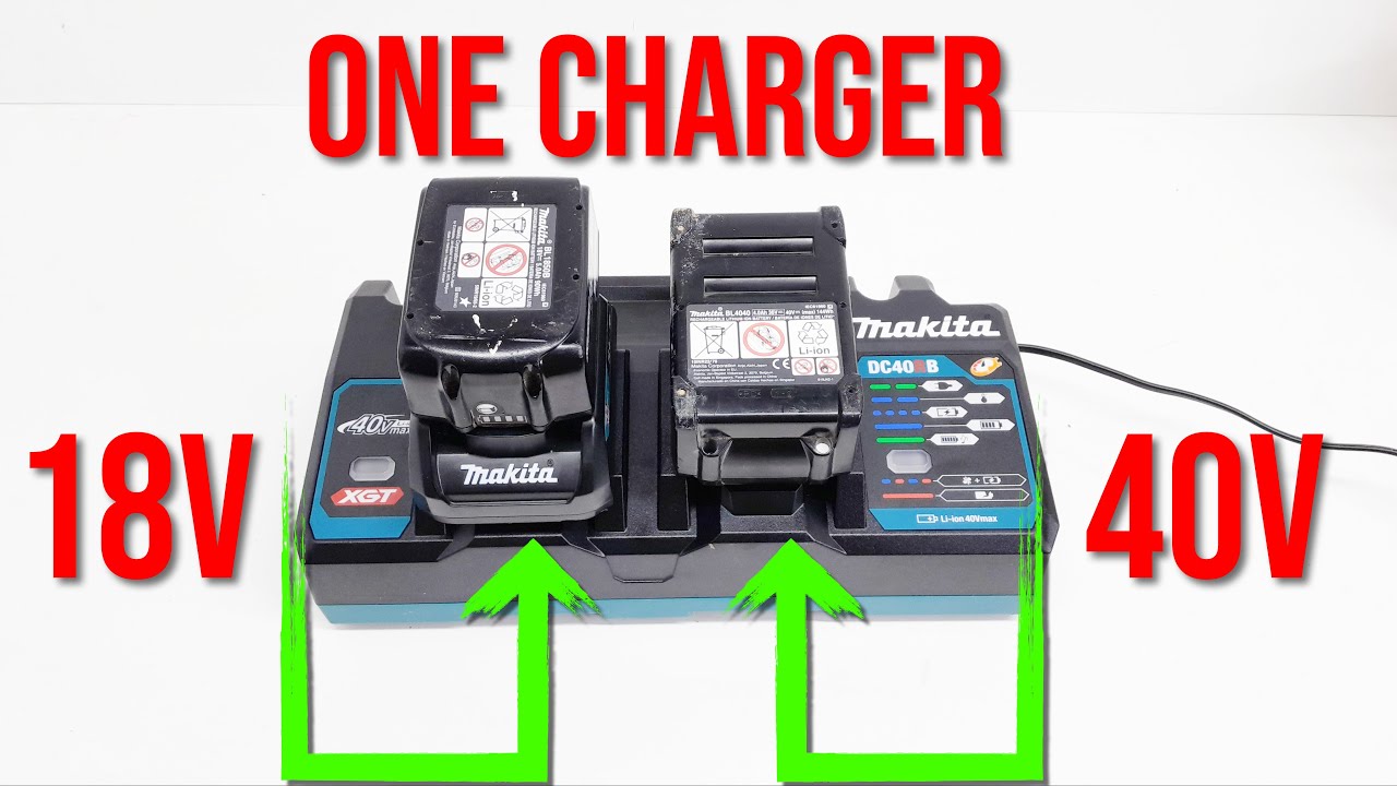 Makita DC18RE CXT & LXT Dual Rapid Charger. Charges 12v and 18v