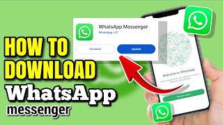 PAANO MAGDOWNLOAD NG WHATSAPP | Riencyll Cabile