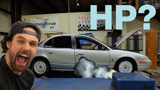 How Much Horse Power? Saturn SL2 Dyno | STANCE BROTHERS