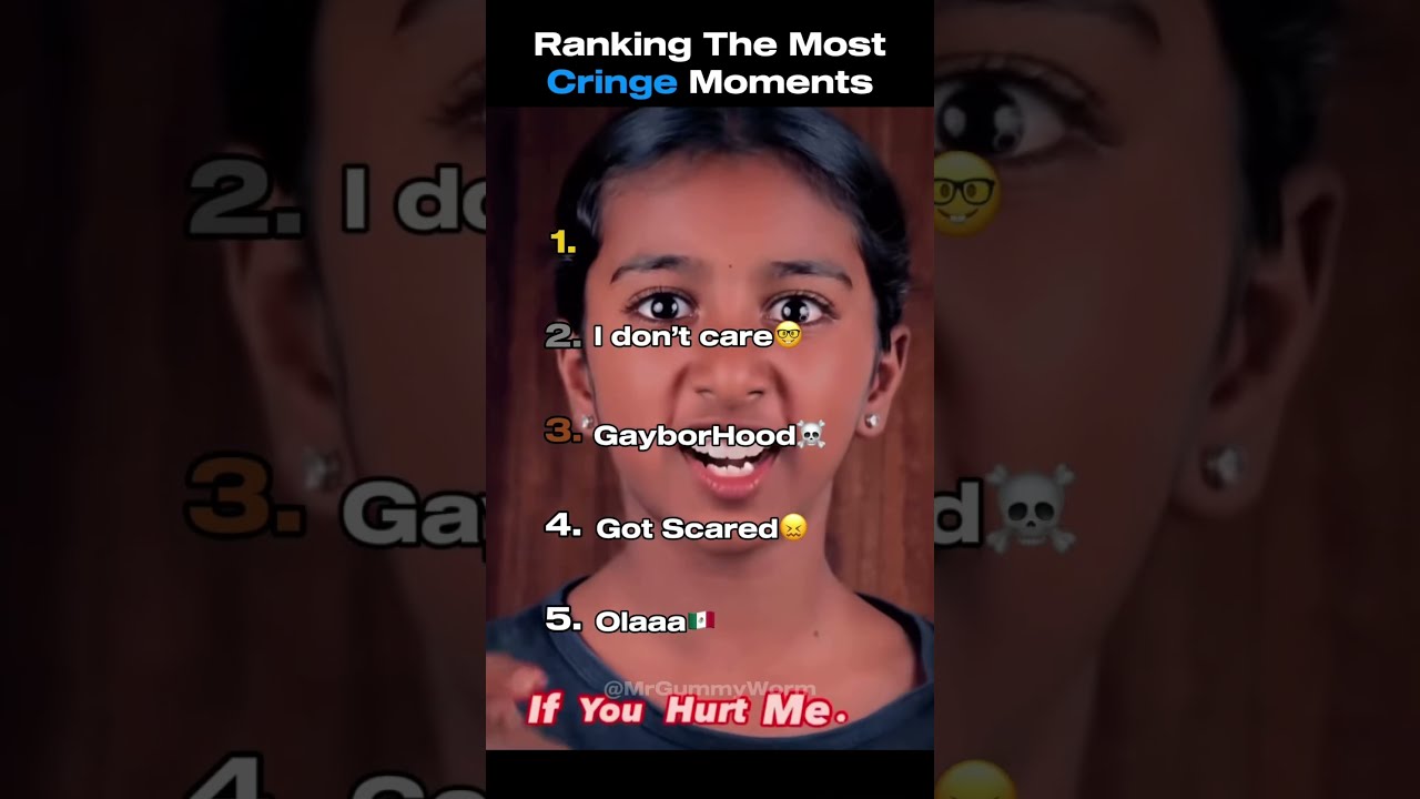 Ranking The Most Cringe Moments Fyp Viral Best Video Top5 Like Subscribe 