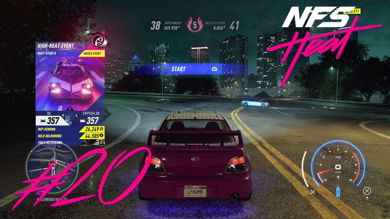 Need For Speed Heat High Heat Rennen Need for Speed Heat (Deutsch) Part 20 - High Heat Stufe 5 Rennen