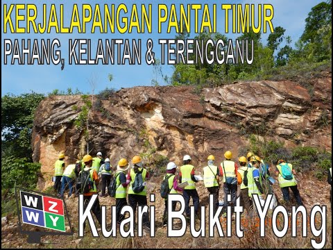 Kerjalapangan Geologi Part 2   Lokaliti 1 (Kuari Bukit Yong)