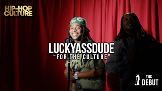 HIS FREESTYLE IS BLOWING UP   Luckyassdude 'First To Jump' | The Debut w/ Poison Ivi