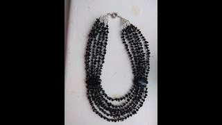 23.02.2019. Переделка Бус. Многоярусные Бусы Из Агата.  Diy Making Jewelry.