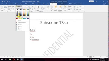How to darken watermarks in Microsoft Word
