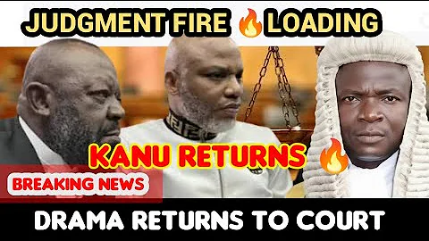 BREAKING Justice Omotosho to Meet Nnamdi Kanu in Abuja ! Courtroom Fire Loading