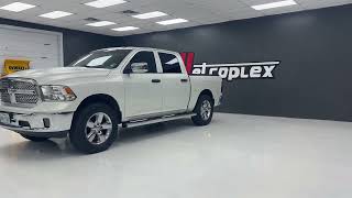 Dodge Ram 1500 Wrapped In a Pearl White!