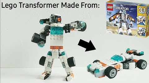 Lego Transformer Impulse! 31034 Alternate Build/MOC With Video Instructions!