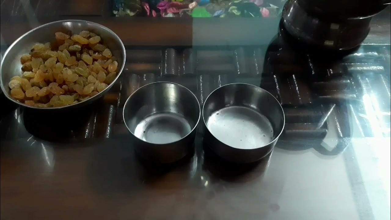 Osmosis Activity on Raisins Class 9 YouTube