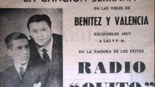 Video thumbnail of "Dúo Benitez-Valencia Adoración (Pasillo)"
