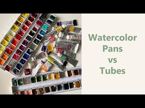 Watercolour Pans or Tubes? — Inés Beatriz