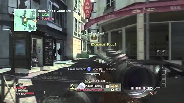 Sick MW3 Barrett 8 man feed