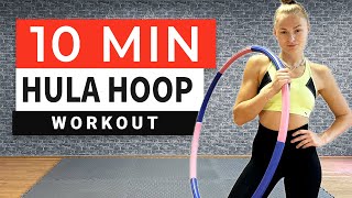 Hula Hoop Workout Very Sweaty With Music No Talking