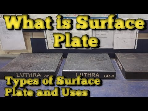 What is Surface Plate , Types of Surface Plate and Uses ( In Hindi