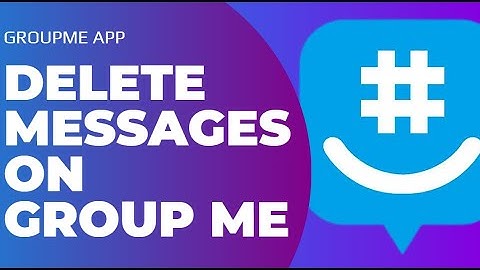 How to Delete Messages on GroupMe !! Delete Messages on GroupMe iPhone 2023