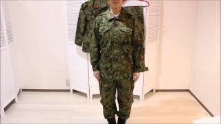 楯桜　迷彩戦闘服3型
