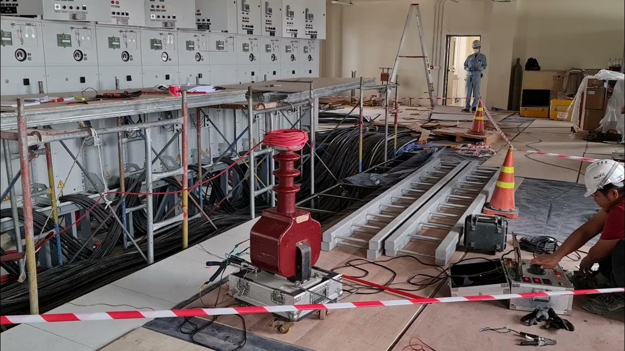 ทดสอบ Highvoltage test Switchgear 24kV 8DA Siemens YouTube