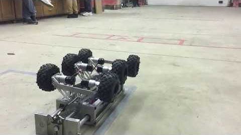 ASME Robot Pentathlon Competition 2017 University of North Dakota UND Mantis 6WD