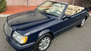 1995 Mercedes-Benz E320 Cabriolet 31K Miles 2 Owner Original Paint Exterior Video 21923