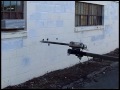 Classified  lenco bearcat  gas injector unit through cinderblock wall demonstration