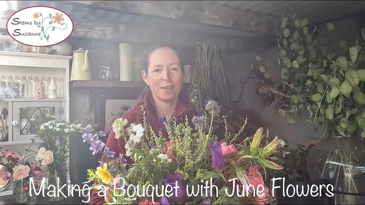Bouquet Making During the May/ June Gap// Stems by Suzanne Cut Flower Garden