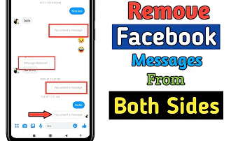 Jak zrušíte odeslání zprávy na obou stranách v aplikaci Messenger?