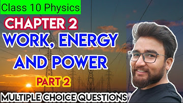ICSE Class 10th Physics #boardexams  Chapter 2 - Multiple Choice Questions | Part 2