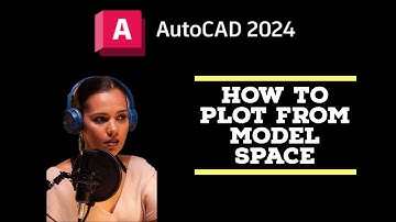 Plot from model space - AutoCAD 2024 Tutorials