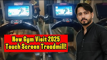 2025 New Gym Visit – 👉 Touch Screen Treadmill Review & Full Service Check ✅  @MaanMirzaa143 