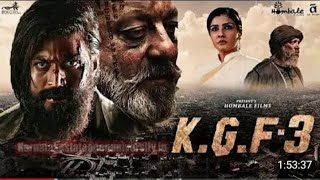 KGF 3 movie south movie Rocky bhai ful video ful movie Hindi movie 2024.6.5 Sanjay dutt