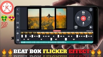 How to make Beat- Box Flicker Effect in kinemaster||kinemaster tutorial||