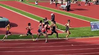 Pac-12 Championships - 5/14/22 - mens 800m prelims - Bobby Poynter heat 3 1:50.84Q