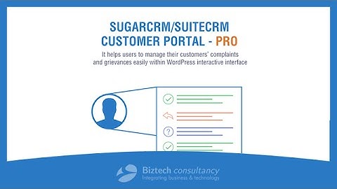 SugarCRM/SuiteCRM Customer Portal Pro by CRMjetty