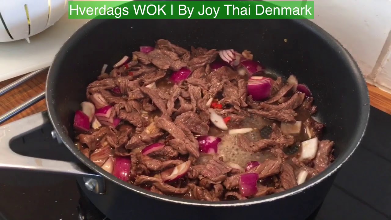 Hverdags WOK, nem og hurtig på 15 min.