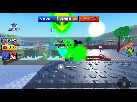 Cutting the best gems in Roblox cut a gem