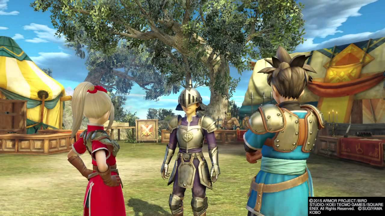 Jeu PS4 Dragon Quest Heroes : Crépuscule De L'Arbre Du Monde - Version Française Complète - Très Bon état