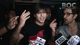 'Krrish 3': Hrithik Roshan and Vivek Oberoi Takes Fans On Cloud Nine at Chandan Cinema