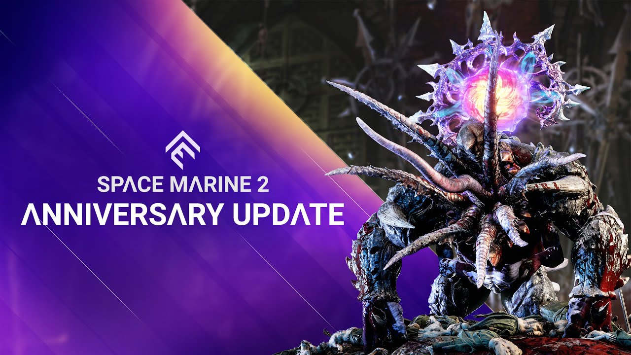 Warhammer 40,000: Space Marine 2 feiert sein einjähriges Jubiläum mit seinem bisher größten Update! 2 YouTube player