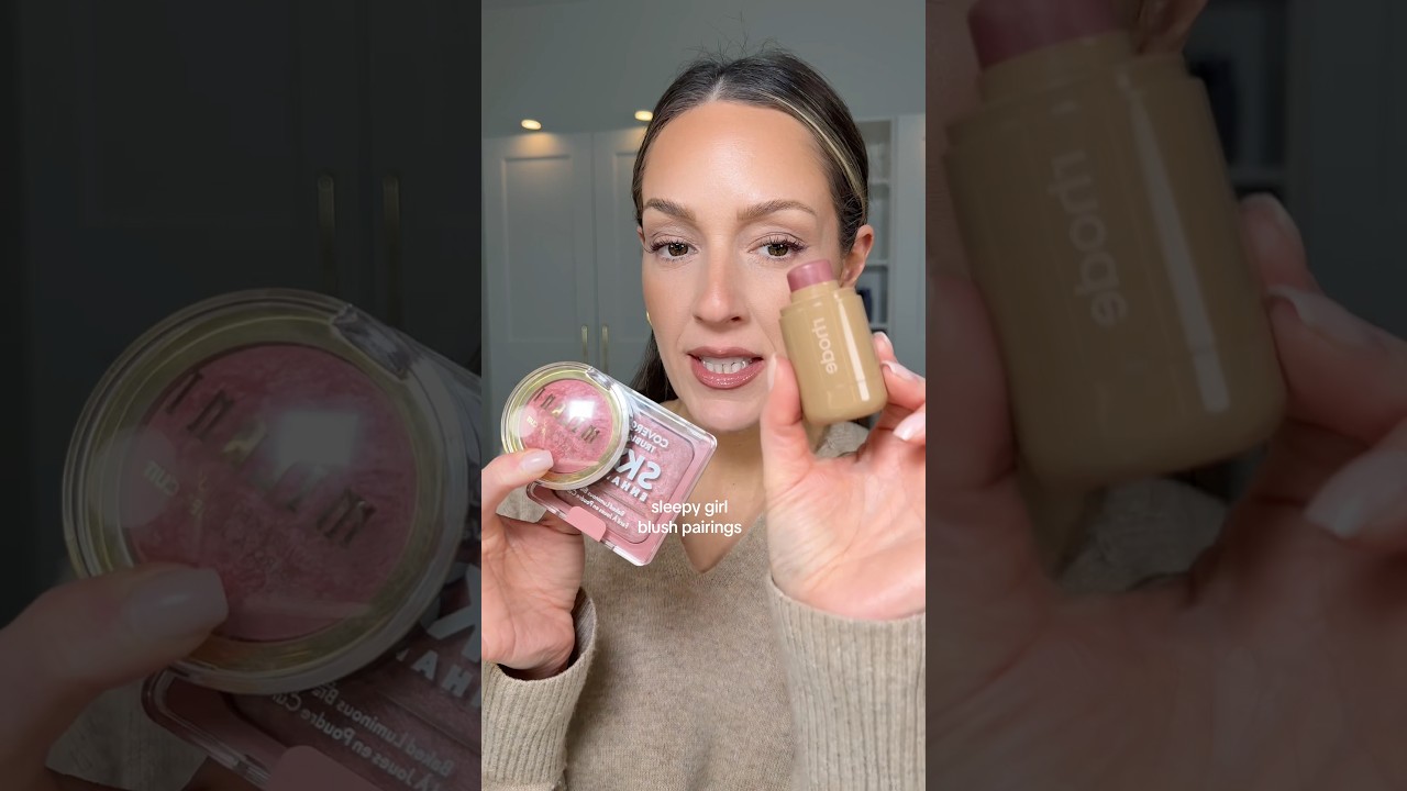 Affordable sleepy girl blush pairings💞 