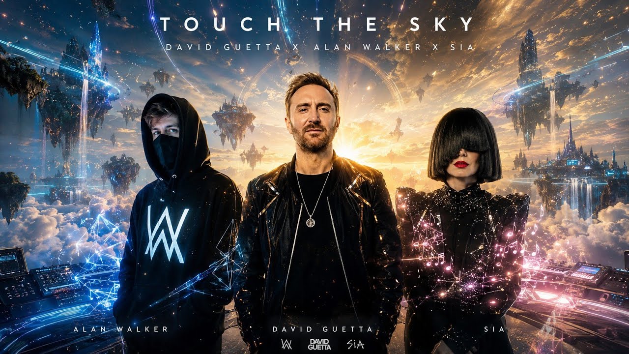 David Guetta x Alan Walker x Sia - Touch The Sky Together