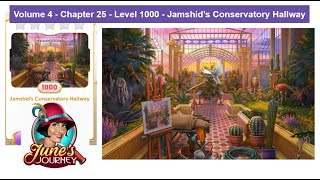 June's Journey - Vol 4 Ch 25 Lv 1000 - Jamshid’s Conservatory Hallway (Complete Gameplay, in order)