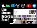 How to Film Yourself Playing Keyboard to Live-Stream, Record or Zoom!