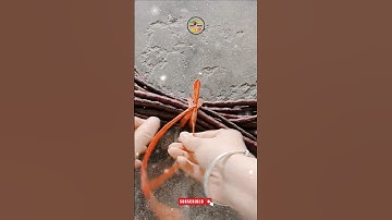 How to make bundle git skill #shorts #git #knot #diy #bundle @DoiT_03