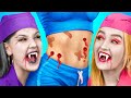 Vampire&#39;s Hospital! Good Doctor vs Bad Doctor! Awesome Hacks in Hospital!