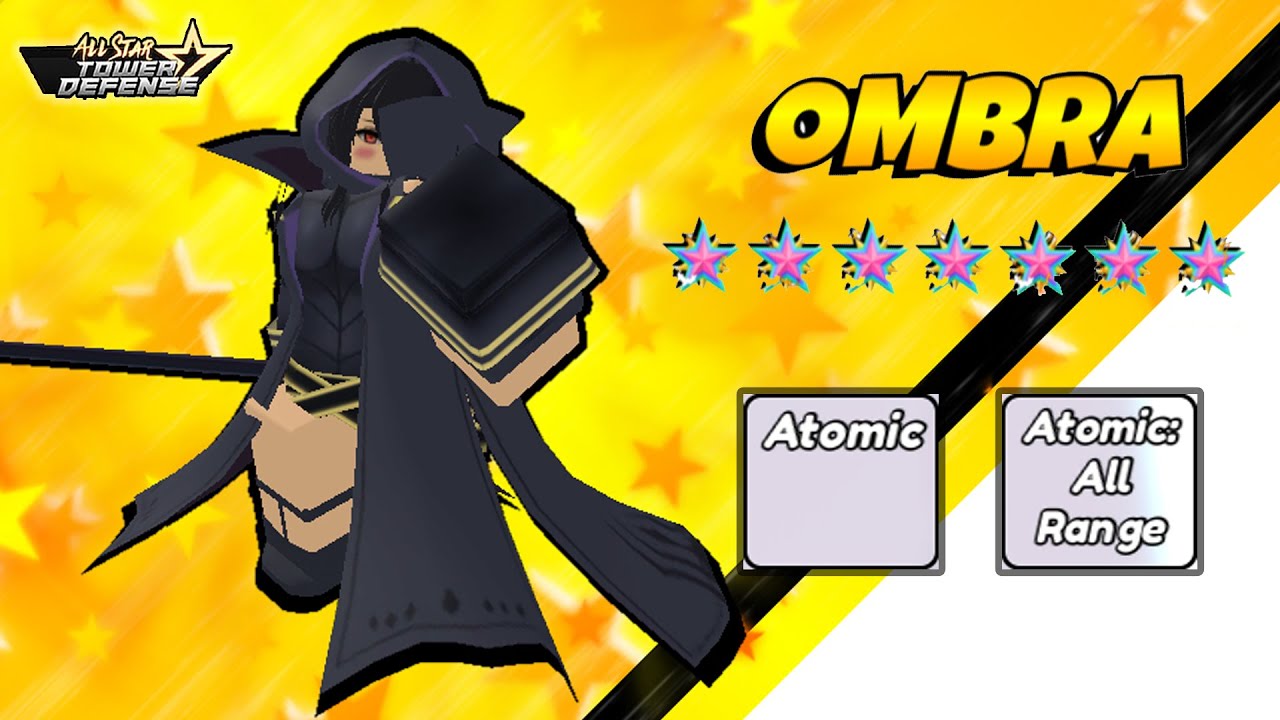 Ombre - Cid Kagenou (Shadow), Roblox: All Star Tower Defense Wiki