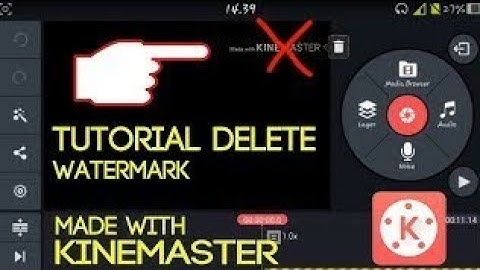 How to remove watermark on KineMaster 2018